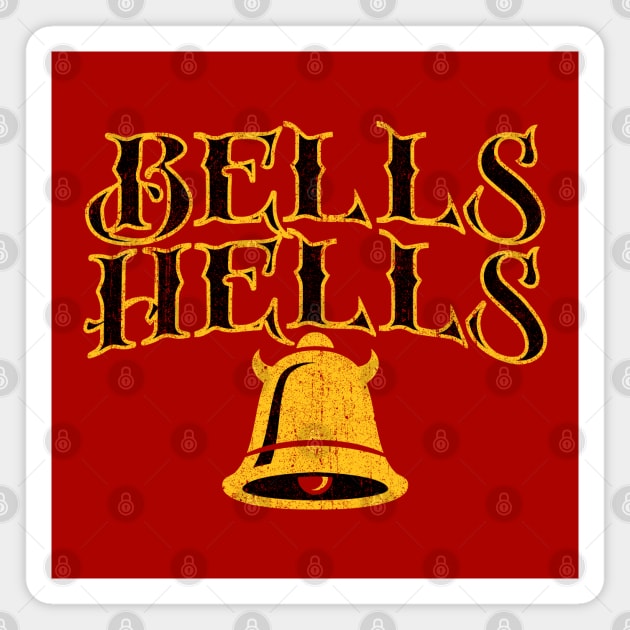 Bells Hells (Variant) Magnet by huckblade